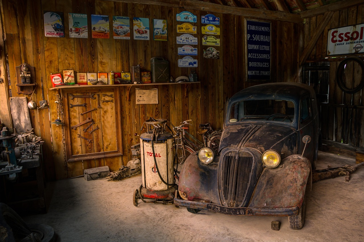 auto mechanic inspecting car suspension